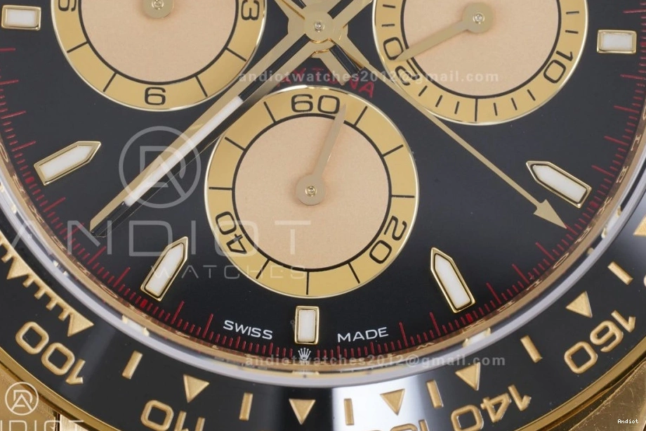 YG 1:1 V2 VSF Oysterflex Edition 126518 Best Dial (Weighted) Black Strap on Daytona VS4131 1205